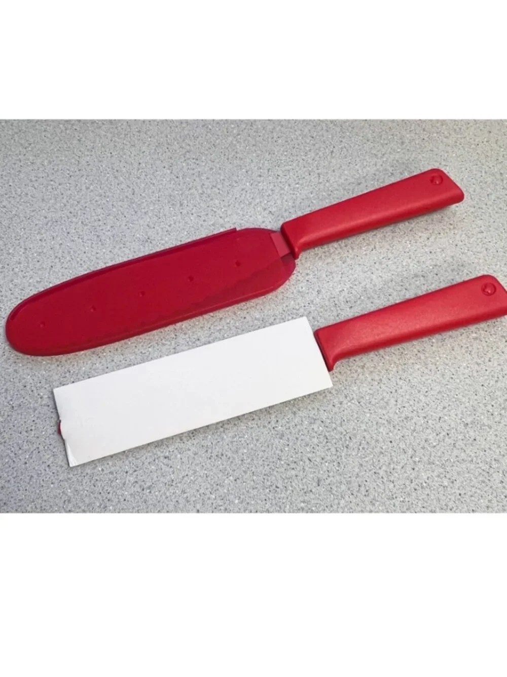 Kuhn Rikon Stainless Steel Sandwich Knife & Spreader Set K85467 NEW RED